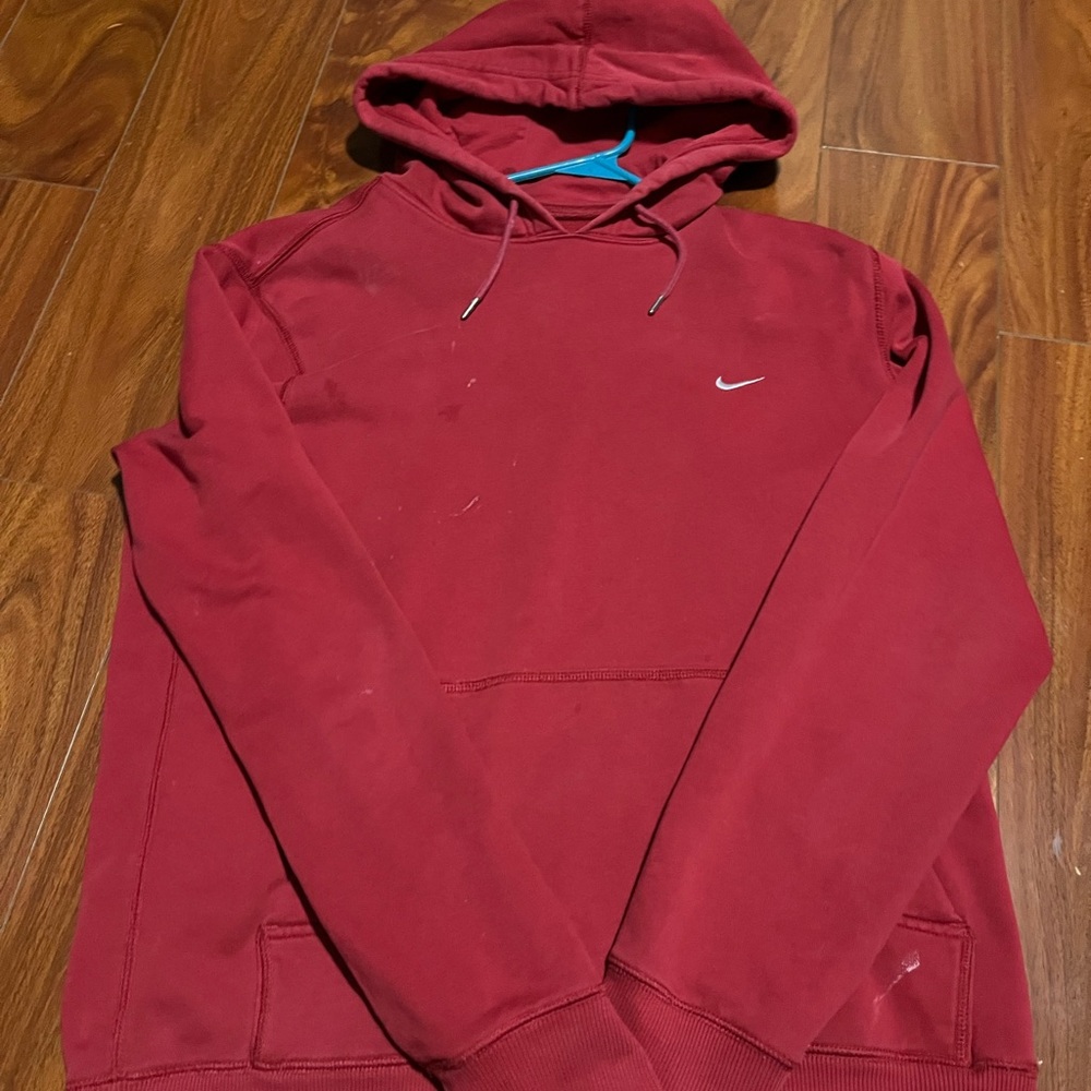 Medium Red Nike Hoodie